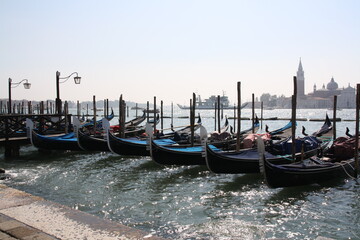 Gondeln in Venedig