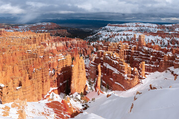 Wall Mural - Amphitheater of Bryce Canyon National Park, Utah, USA