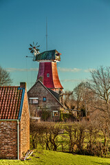 Sticker - Windmühle in Greetsiel