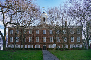 Wall Mural - Queen's College, started in 1808, the oldest building on the Rutgers University campus.