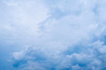 Wall Mural - high resolution blue sky and clouds background. sky is everything that lies above the surface of the