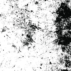 Wall Mural - Vector grunge texture. Black and white abstract background. Eps10