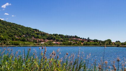 A view of the Segrino lake