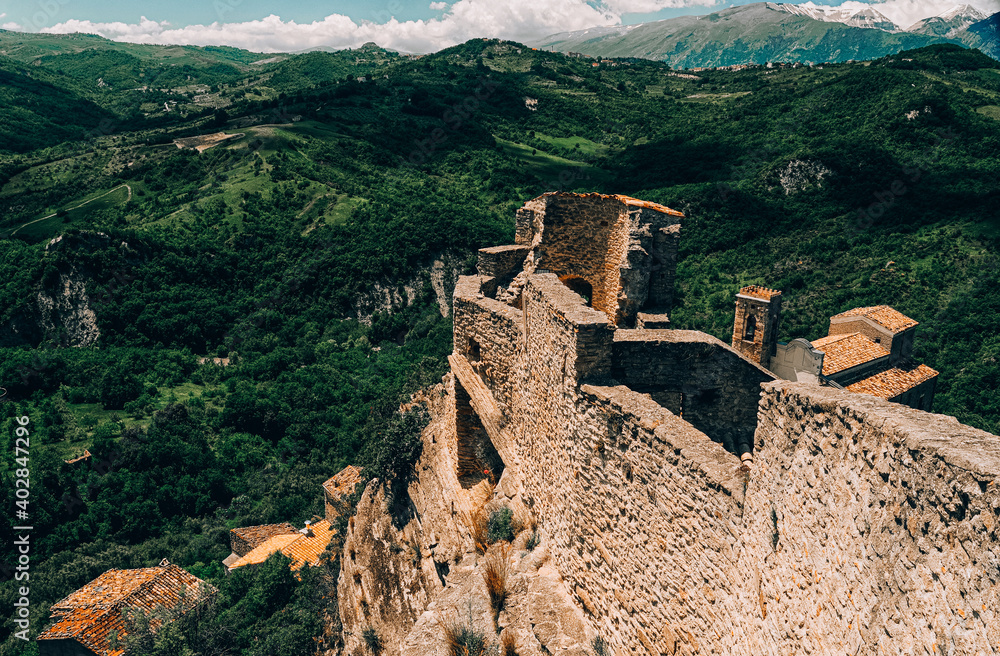 Roccascalegna Castle is a defensive structure located in the ...