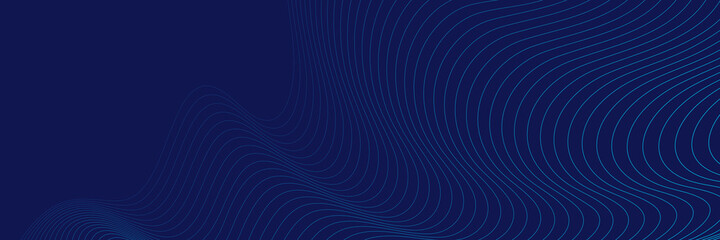 Vector banner design, global connection with lines and dots. Digital geometric abstract background. 