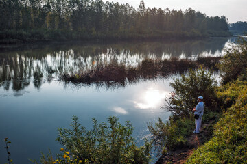 The River Berd. Western Siberia, Russia