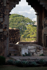 Wall Mural - Stone Entrance at Jhansi Fort