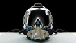 © oatintro - Robot head or science fiction helmet. Animation 3D Render.