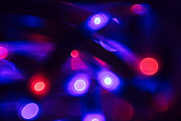 Poster - Beautiful bokeh abstract colored  Background texture for design.