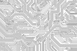 Microchip technology background. Abstract circuit, digital electronics scheme texture. Hardware motherboard, tech data recent vector pattern. Illustration microchip network, technical digital circuit