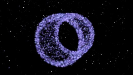 Wall Mural - isolated black background. 4k flying black hole, spiral galaxy, deep space exploration. abstract 3d 