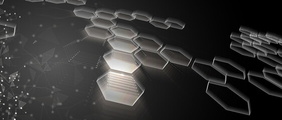 Technology data background, idea of global business solution