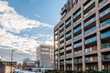 London, United Kingdom, January 04, 2021: New modern apartment block of flats on the Green Street, Upton Gardens, former site of West Ham football ground, Upton Park, Newham