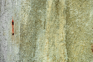 Wall Mural - Texture of a concrete wall with cracks and scratches which can be used as a background