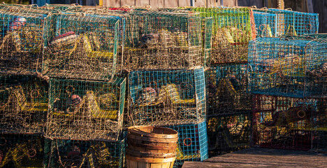 Crab pots