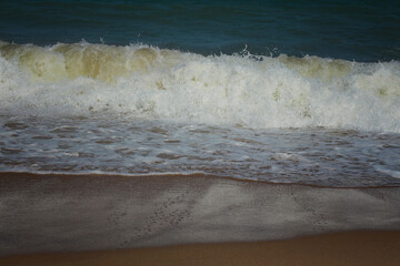 wave on the beach