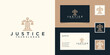 © reza - Law firm logo template and business card