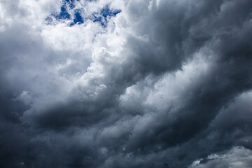 Wall Mural - Sky Clouds. Storm Clouds Dark Sky Background. 