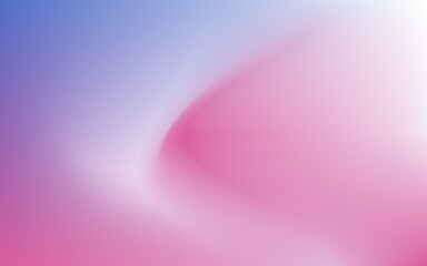 Blurry modern abstract and fluid dynamic gradient mesh background with smooth color combination such as pink, purple, and blue.