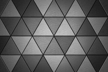 Wall Mural - abstract background of triangle shape. modern wall. 3d rendering.