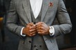 © Serhii - African american business model in suit
