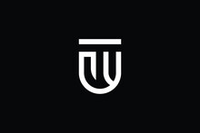TU Logo Letter Design On Luxury Background. UT Logo Monogram Initials Letter Concept. TU Icon Logo Design. UT Elegant And Professional Letter Icon Design On Black Background. T U UT TU