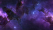 © RocknRoller Studios - Outer Space Background with colorful Nebula Clouds and Stars. Galaxy Astronomy image showing the universe beyond the Milky Way.