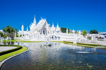 Wat Rong Khun, aka The White Temple.