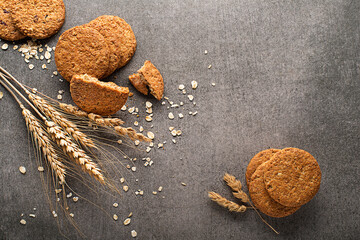 Canvas Print - Cereal cookies