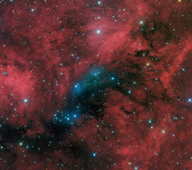 Wall Mural - ngc 6914 cotton candy nebula