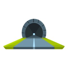 Wall Mural - tunnel vehicle transport icon. cartoon of tunnel vehicle transport vector icon for web design isolat