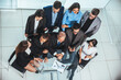 © yurolaitsalbert - top view. portrait of a business team in the workplace.