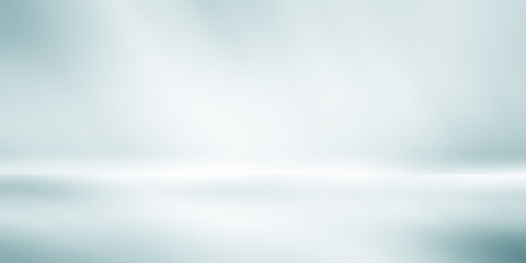 Wall Mural - Blue empty room studio gradient used for background and display your product.