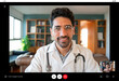 © Mego-studio - Doctor on a video call with a patient.