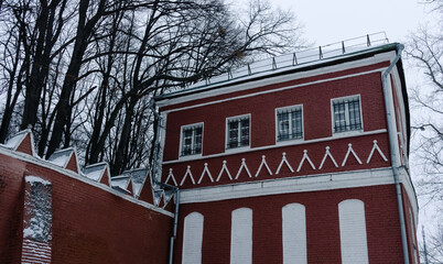 Wall Mural - Western building of the Mikhalkovo estate