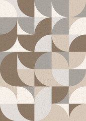 Wall Mural - Abstract Geometric Pattern generative computational art illustration