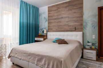 Wall Mural - Comfortable modern bedroom interior