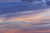 Fototapeta Na sufit - Sky and clouds after sunset,twilight sky background.
