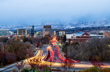 Wall Mural - Boise , Idaho skyline