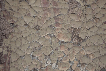 Cracks, old surface.