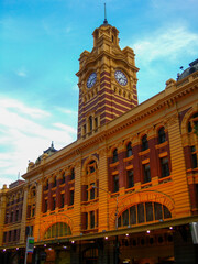 Poster - Flinders Street Railway Station