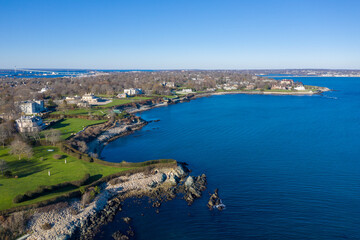 Poster - Cliffwalk - Newport, Rhode Island