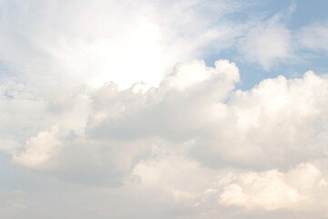 sun sky with cloud