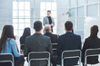 © yurolaitsalbert - audience listens to the lecturer in the conference room