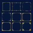 © Birol - Frame photo vintage old album blank border abstract design picture decoration pattern texture.