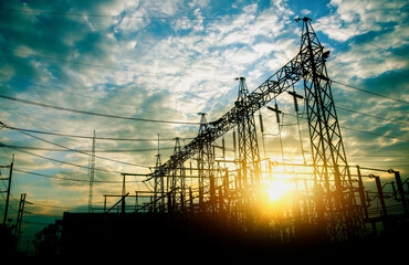 Wall Mural - main power plant energy ideas and energy saving
