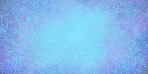 Canvas Print - blue grainy stylish cute colored blank background, backdrop, basis for banner, prints, cards, covers, invitations. Shaded edges