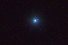 Sirius Brightest Star On Night Sky, Sirius Star