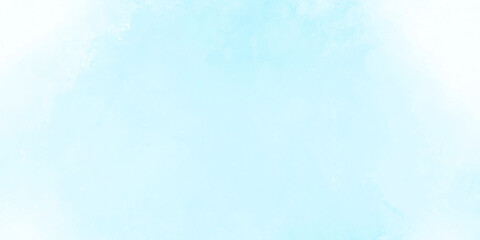 beautiful watercolor white and baby soft blue background, cloudy summer or spring sky pastel paper