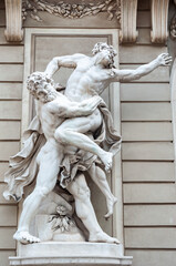 Wall Mural - Hercules wrestling Antaeus, Hofburg Palace, Vienna